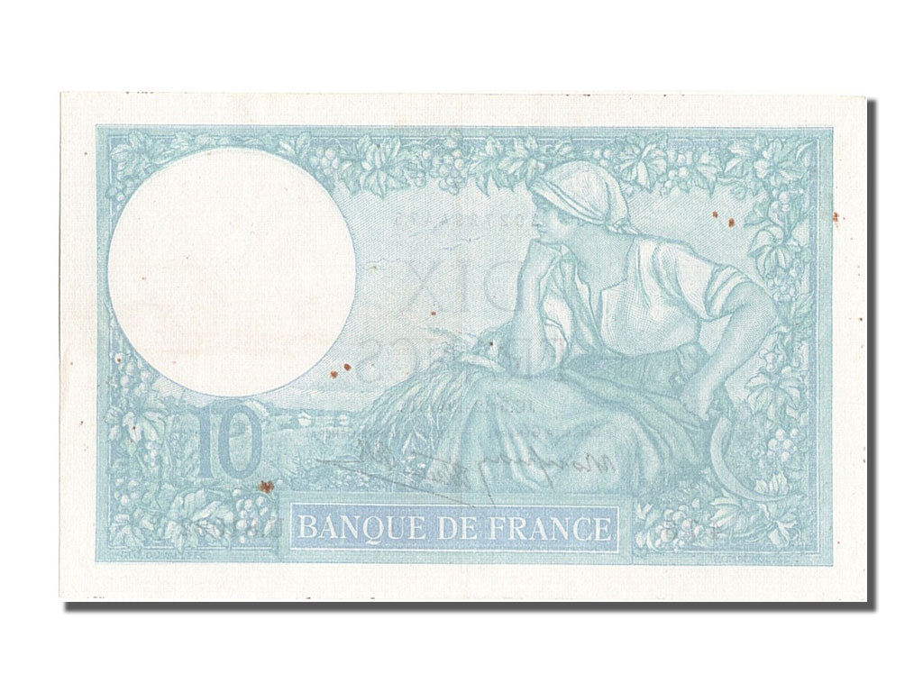 Billete, Francia, 10 Francs, 10 F 1916-1942 ''Minerve'', 1940, 1940-12-05, EBC