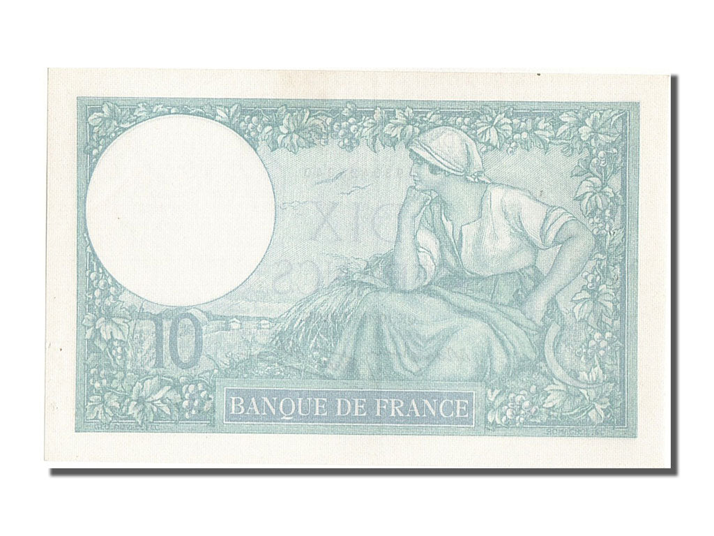 Banknot, Francja, 10 Francs, Minerve, 1940, 1940-10-10, AU(55-58)