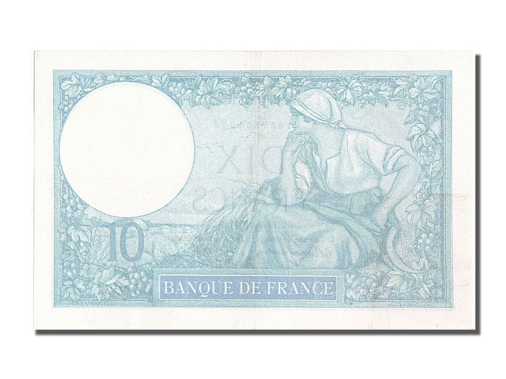 Banconote, Francia, 10 Francs, 10 F 1916-1942 ''Minerve'', 1939, 1939-10-19