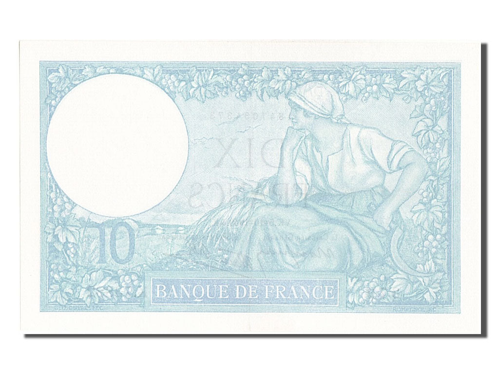 Banknote, France, 10 Francs, 10 F 1916-1942 ''Minerve'', 1939, 1939-10-05