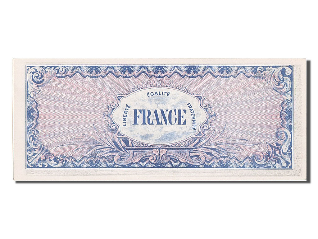 Geldschein, Frankreich, 100 Francs, 1945 Verso France, UNZ, Fayette:VF25.4