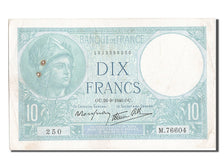Billete, Francia, 10 Francs, 10 F 1916-1942 ''Minerve'', 1940, 1940-09-26, BC+