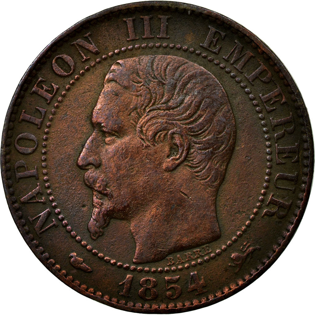 Coin, France, Napoleon III, Napoléon III, 5 Centimes, 1854, Lyon, VF(30-35)
