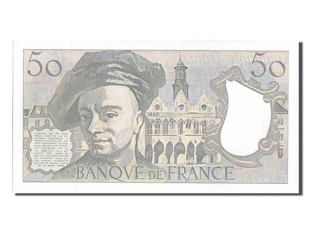 Billet, France, 50 Francs, 50 F 1976-1992 ''Quentin de La Tour'', 1978, NEUF