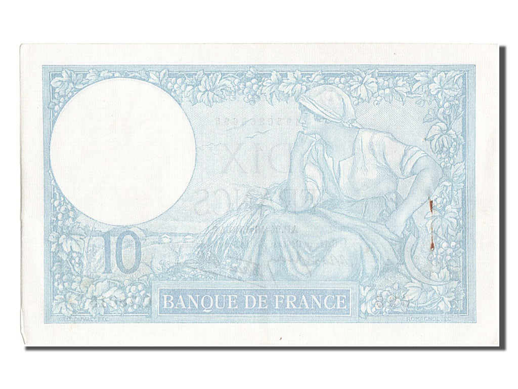 Billet, France, 10 Francs, 10 F 1916-1942 ''Minerve'', 1940, 1940-10-24, SPL