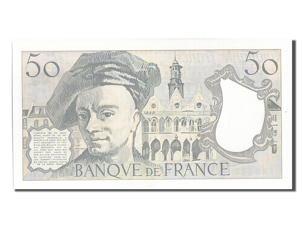 Billet, France, 50 Francs, 50 F 1976-1992 ''Quentin de La Tour'', 1992, NEUF