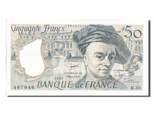Banknote, France, 50 Francs, 50 F 1976-1992 ''Quentin de La Tour'', 1983