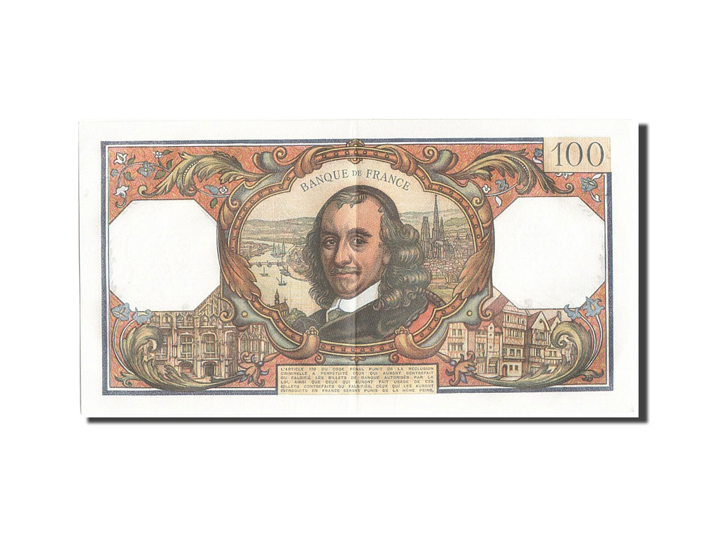 Billete, Francia, 100 Francs, 100 F 1964-1979 ''Corneille'', 1969, 1969-06-05