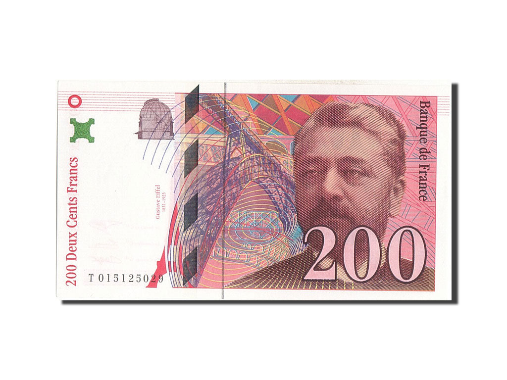 France, 200 Francs, Eiffel, 1996, UNC(64), Fayette:75.2, KM:159a