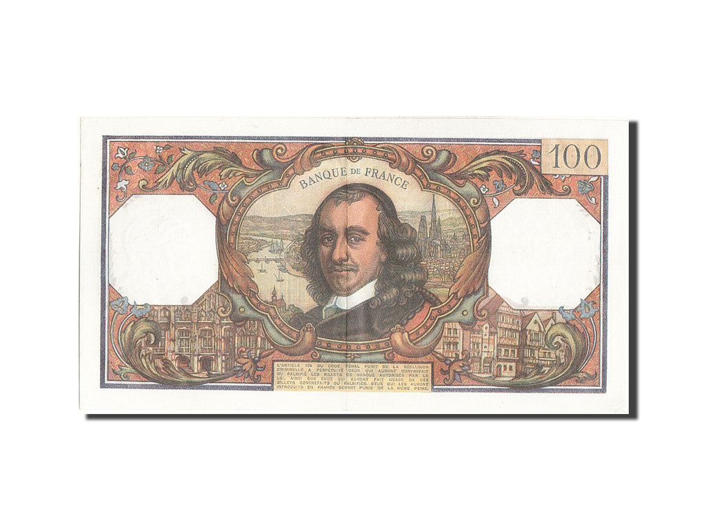 Billet, France, 100 Francs, 100 F 1964-1979 ''Corneille'', 1972, 1972-10-05