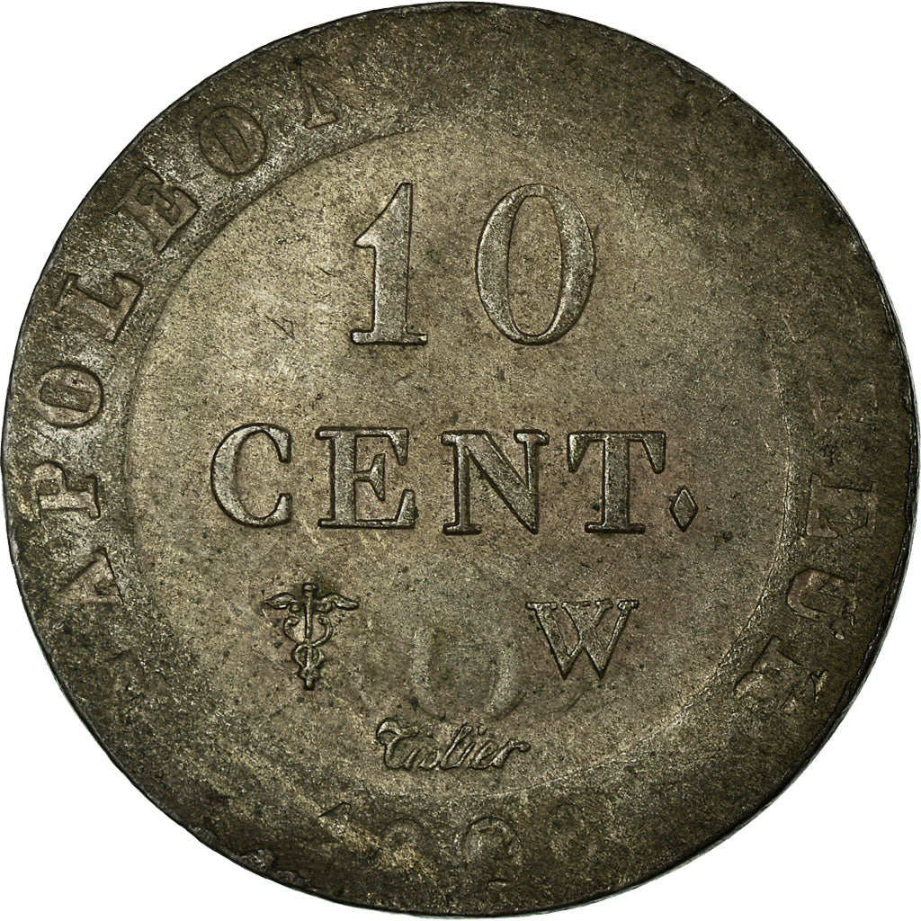 Moneta, Francia, Napoléon I, 10 Centimes, 1808, Lille, SPL-, Biglione