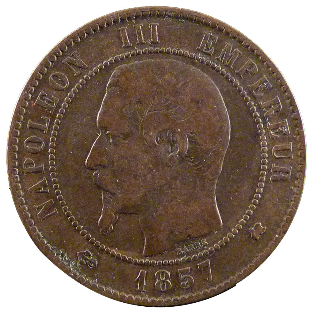 Coin, France, Napoleon III, Napoléon III, 10 Centimes, 1857, Bordeaux