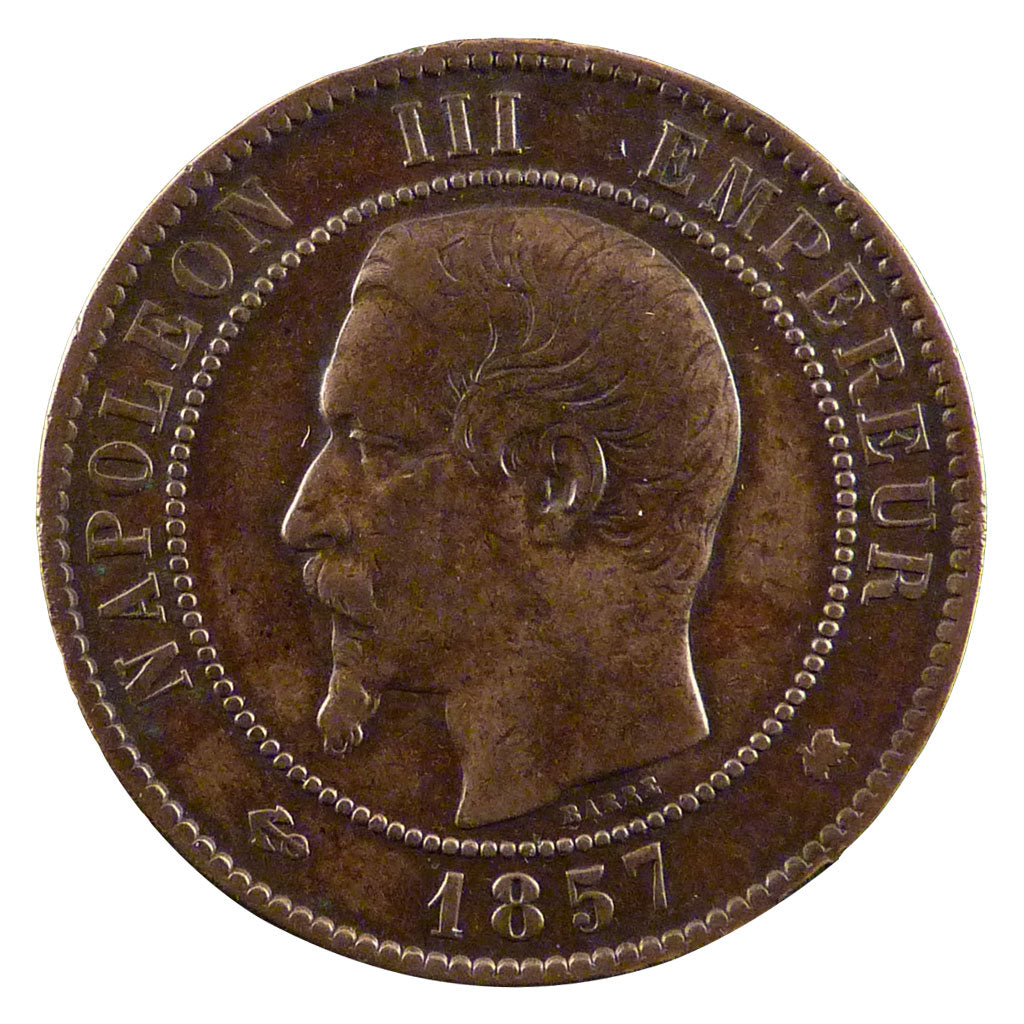 Coin, France, Napoleon III, Napoléon III, 10 Centimes, 1857, Bordeaux