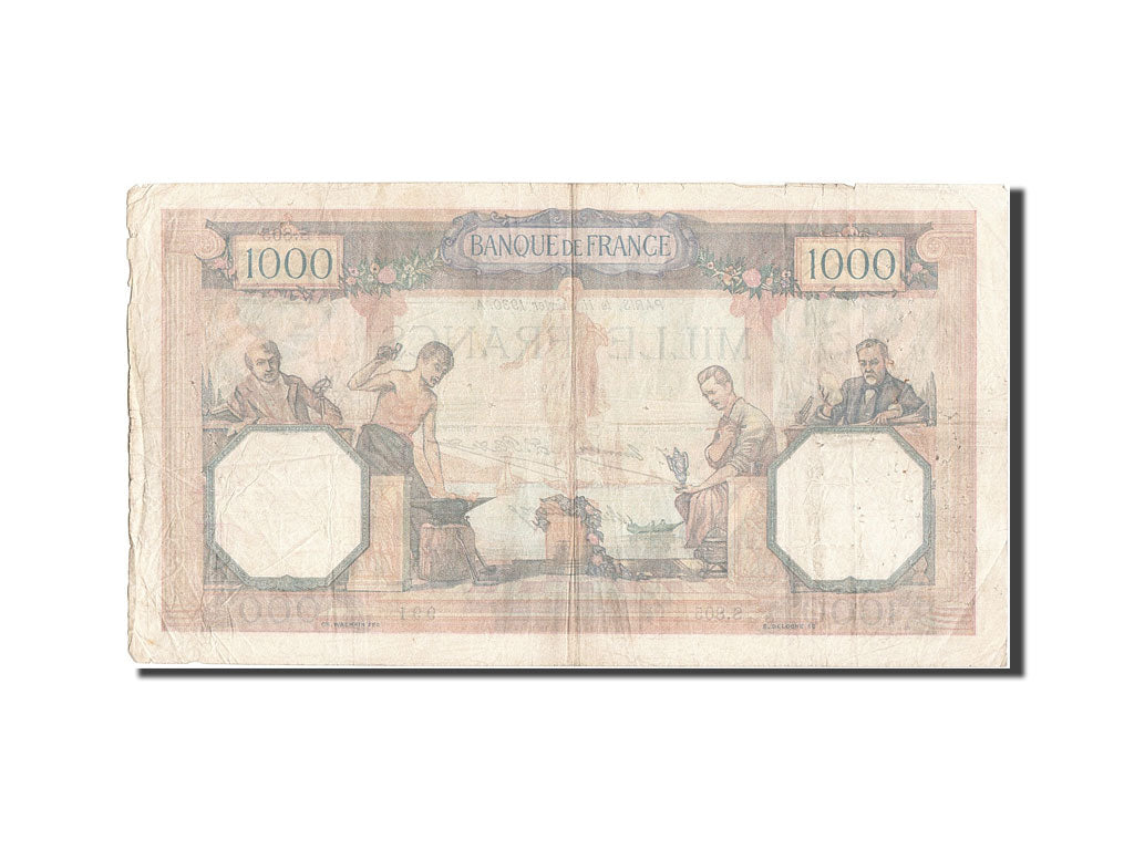 Billet, France, 1000 Francs, 1 000 F 1927-1940 ''Cérès et Mercure'', 1930