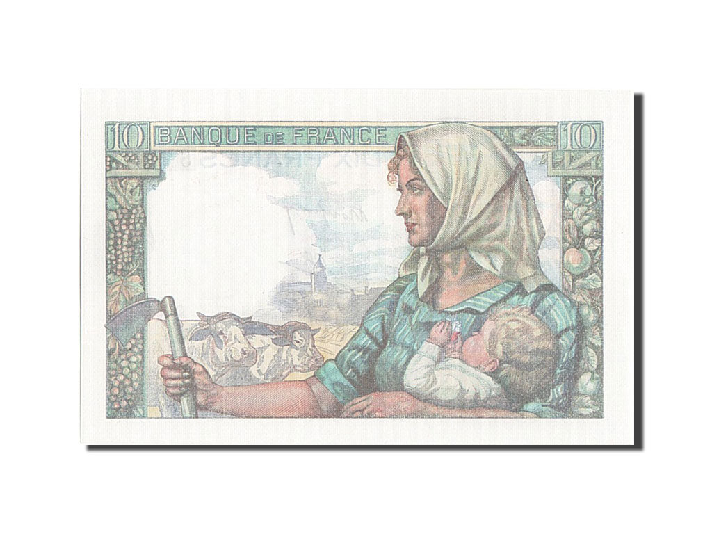 Banknote, France, 10 Francs, 10 F 1941-1949 ''Mineur'', 1942, 1942-11-19