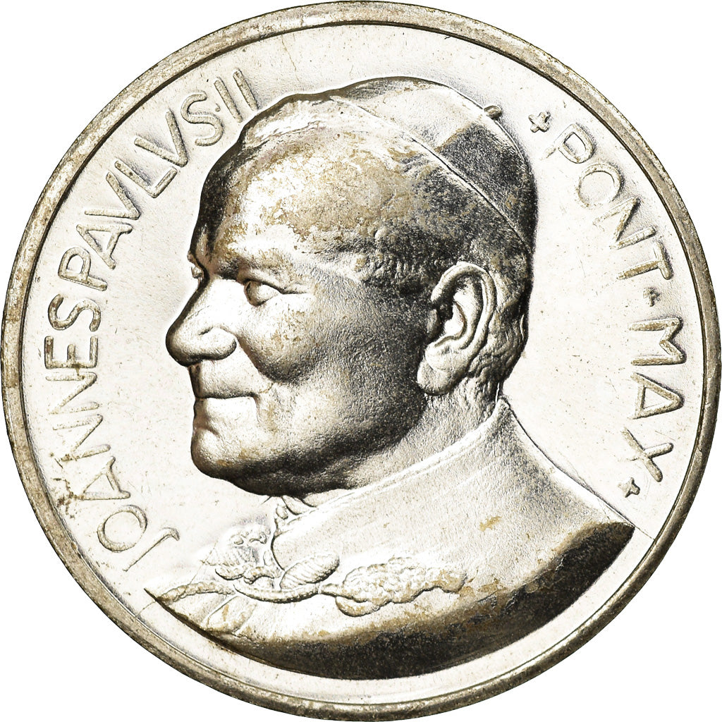 Vaticano, medaglia, Jean-Paul II, La Pieta, Susini, BB+, Bronzo argentato