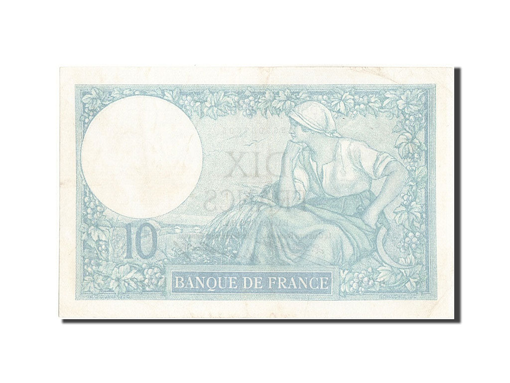 Banknot, Francja, 10 Francs, Minerve, 1932, 1932-02-04, AU(50-53), Fayette:6.16