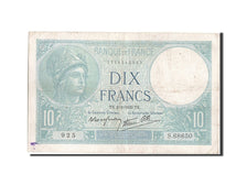 Billete, Francia, 10 Francs, 10 F 1916-1942 ''Minerve'', 1939, 1939-02-02, BC+