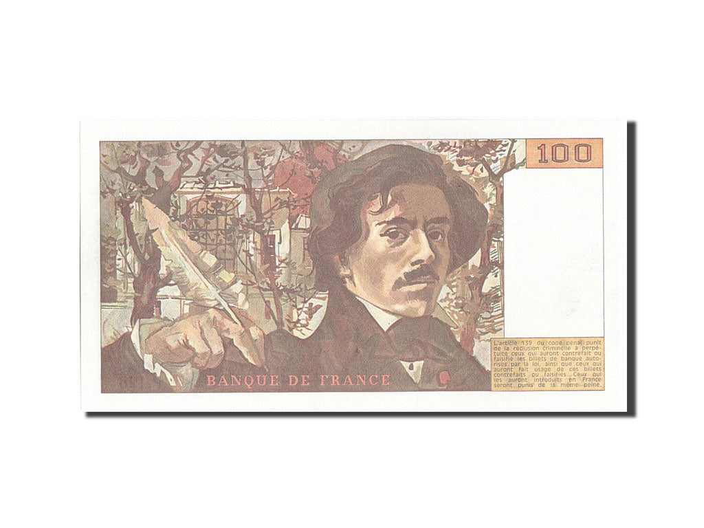 Billet, France, 100 Francs, 100 F 1978-1995 ''Delacroix'', 1987, SPL+