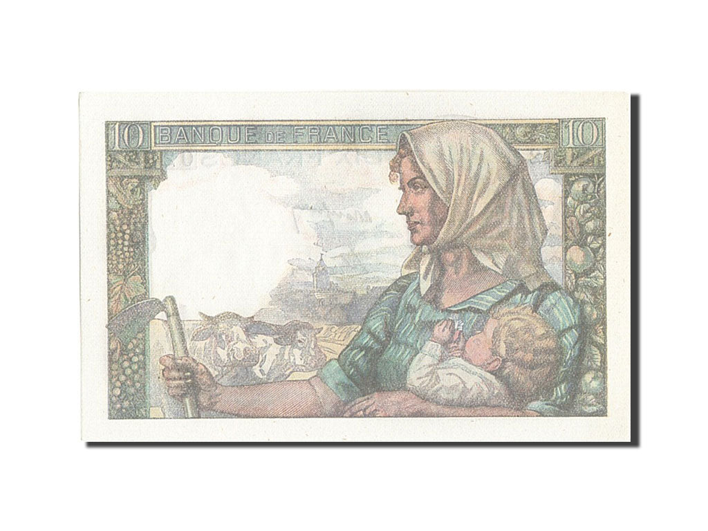 Billet, France, 10 Francs, 10 F 1941-1949 ''Mineur'', 1947, 1947-12-04, NEUF
