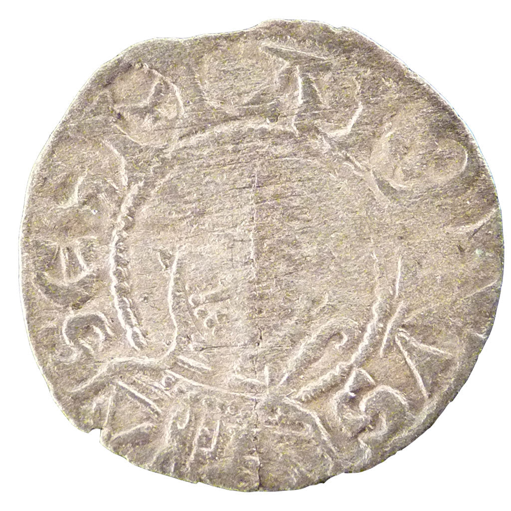 Coin, France, Denarius, VF(20-25), Silver, Boudeau:359