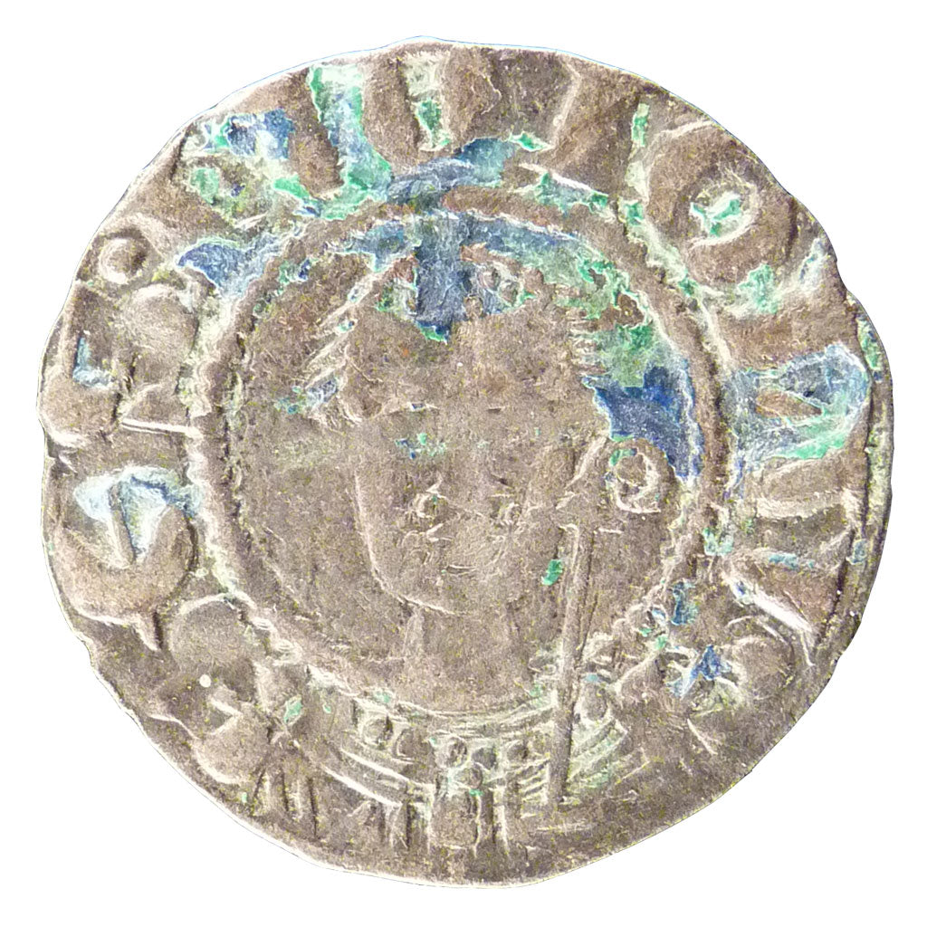 Moneta, Francia, Denarius, MB+, Argento, Boudeau:359