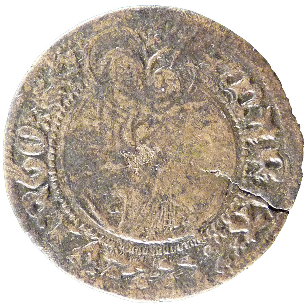 Coin, France, 4 Denarius, VF(20-25), Bronze, Boudeau:2051