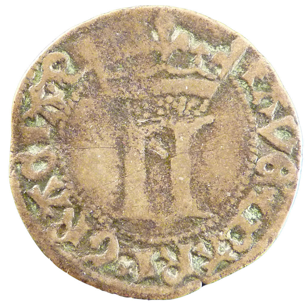 Coin, France, 2 Denarius, VF(30-35), Bronze, Boudeau:2054