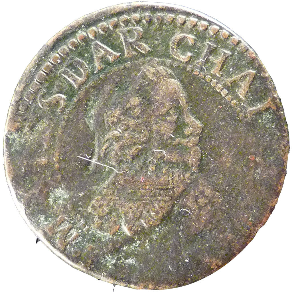 Moneda, ESTADOS FRANCESES, NEVERS & RETHEL, Charles of Gonzaga, Double Tournois