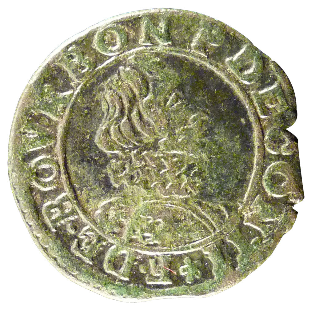 Munten, FRANSE STATEN, CHATEAU-RENAUD, 2 Deniers, Tournois, ZF, Koper, CGKL:662