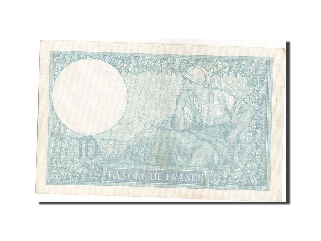 Billete, Francia, 10 Francs, 10 F 1916-1942 ''Minerve'', 1941, 1941-01-02, MBC+