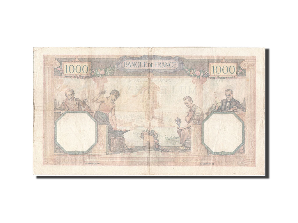 Billet, France, 1000 Francs, 1 000 F 1927-1940 ''Cérès et Mercure'', 1931