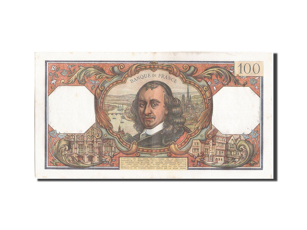 Billete, Francia, 100 Francs, 100 F 1964-1979 ''Corneille'', 1967, 1967-12-07
