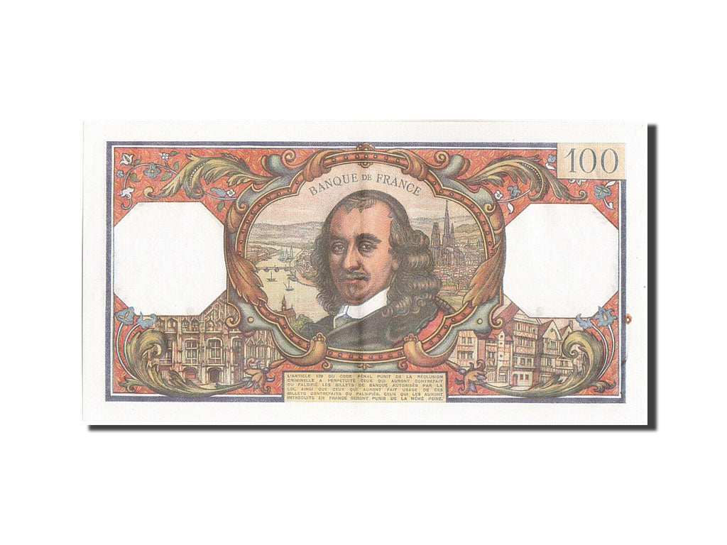 Biljet, Frankrijk, 100 Francs, 100 F 1964-1979 ''Corneille'', 1964, 1964-10-01