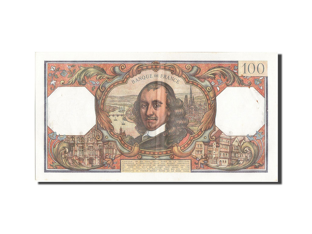 Banknot, Francja, 100 Francs, Corneille, 1967, 1967-02-02, EF(40-45)