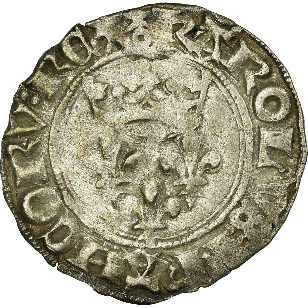 Coin, France, Florette, 1419, EF(40-45), Silver, Duplessy:417