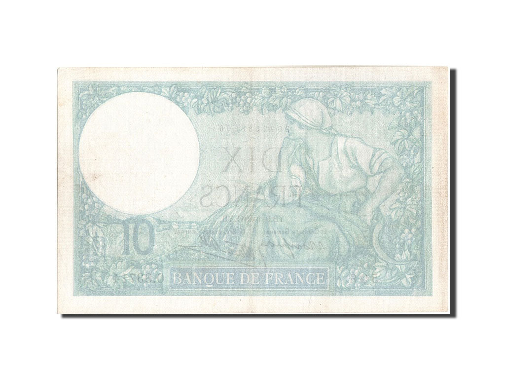 Banknot, Francja, 10 Francs, Minerve, 1941, 1941-01-09, AU(55-58), Fayette:7.27