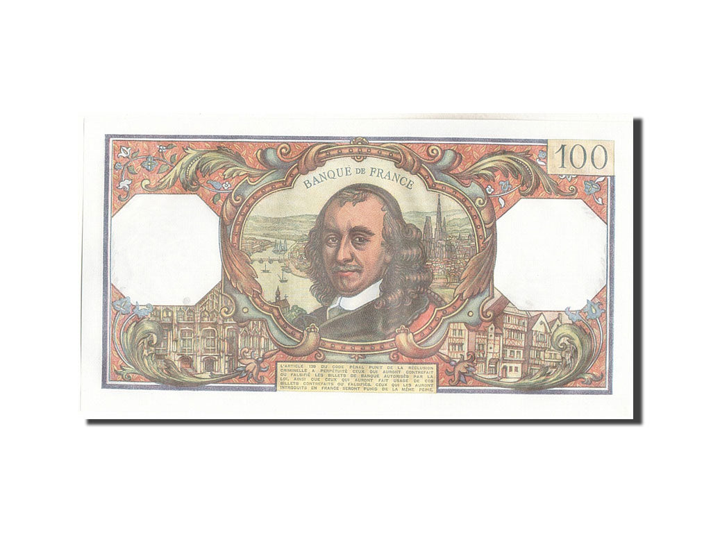Banconote, Francia, 100 Francs, 100 F 1964-1979 ''Corneille'', 1978, 1978-03-02