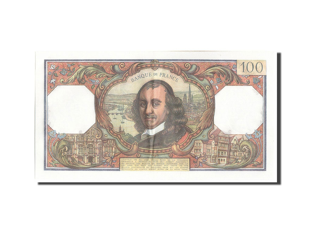 Banknot, Francja, 100 Francs, Corneille, 1975, 1975-05-15, AU(55-58)