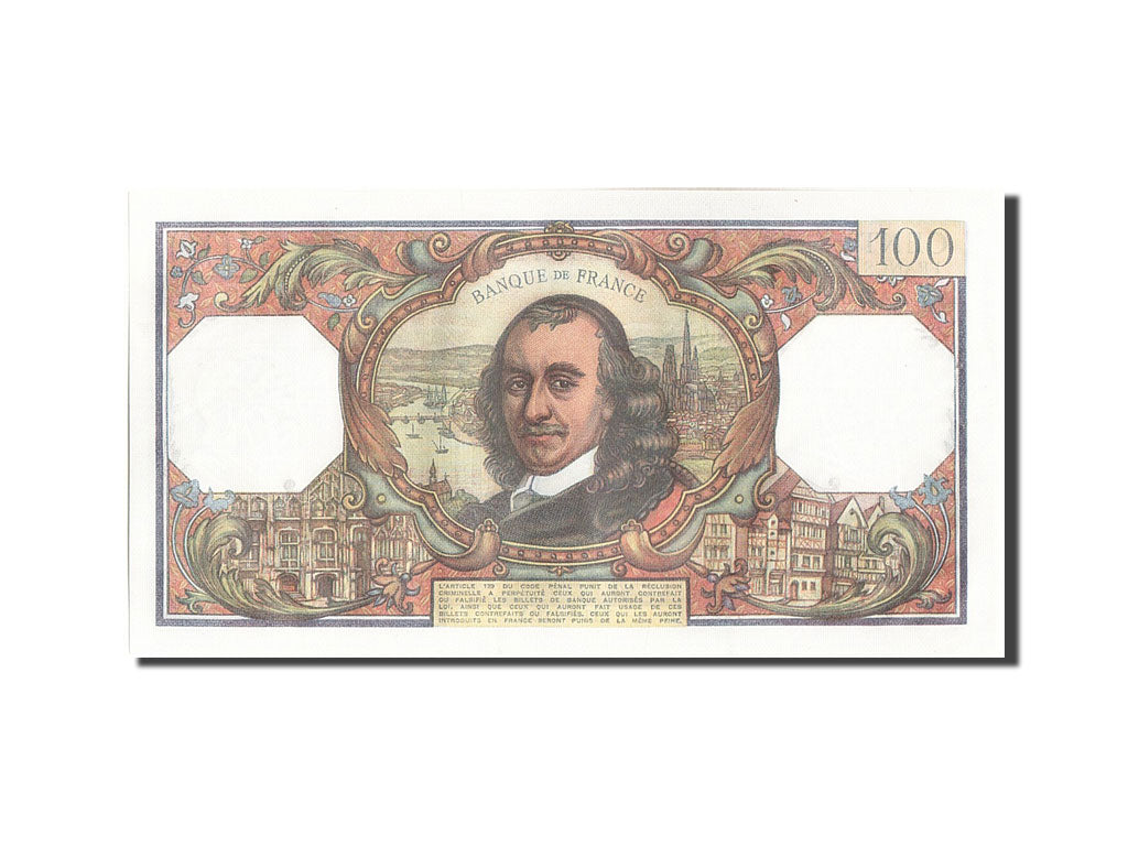 Banknot, Francja, 100 Francs, Corneille, 1975, 1975-05-15, UNC(63)