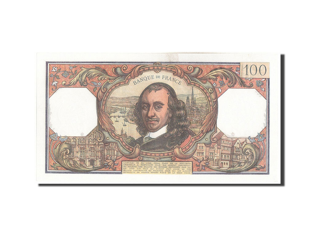 Banconote, Francia, 100 Francs, 100 F 1964-1979 ''Corneille'', 1972, 1972-10-05