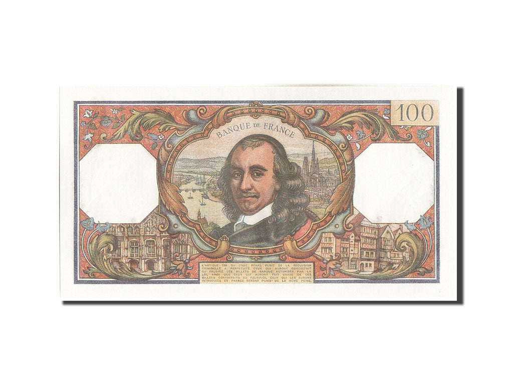 Banconote, Francia, 100 Francs, 100 F 1964-1979 ''Corneille'', 1965, 1965-02-04
