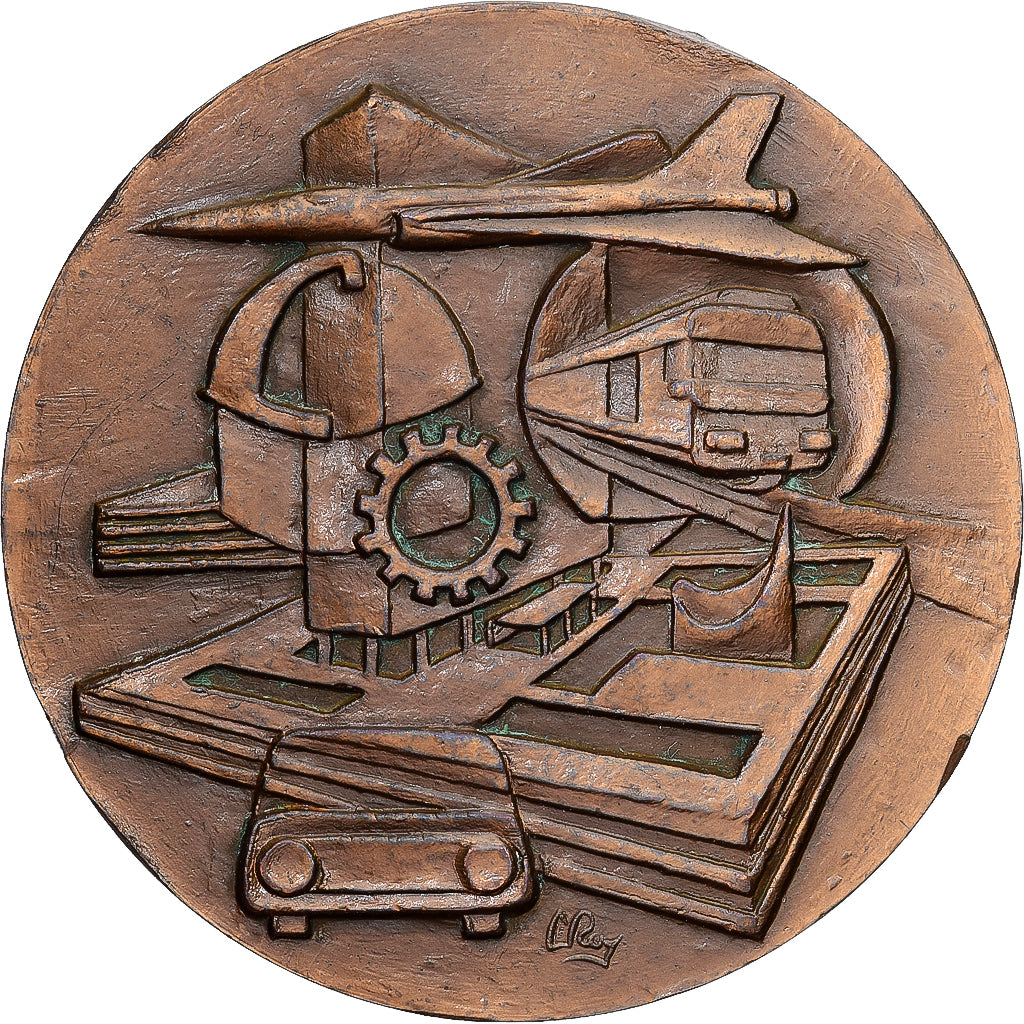France, Medal, Conseil Général des Hauts de Seine, Roy, MS(60-62), Bronze