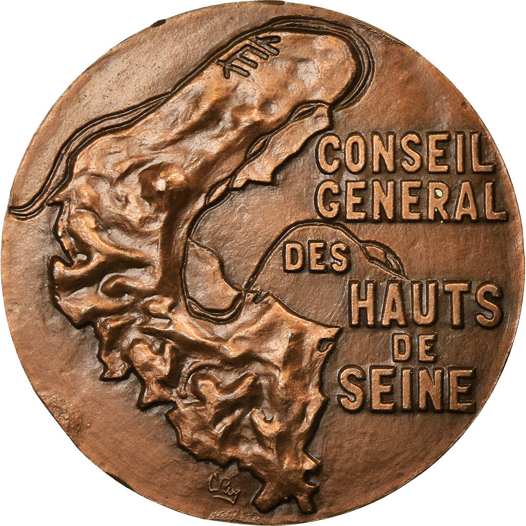 Frankrijk, Medaille, Conseil Général des Hauts de Seine, Roy, PR+, Bronze