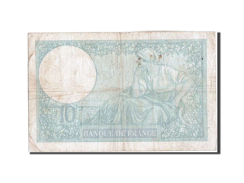 Banconote, Francia, 10 Francs, 10 F 1916-1942 ''Minerve'', 1941, 1941-01-16, MB