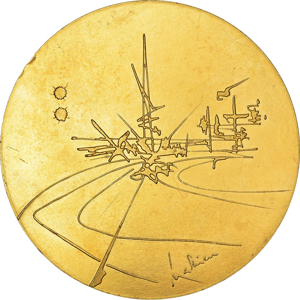 Frankreich, Medaille, Société Nationale des Chemins de Fer Français, 1968