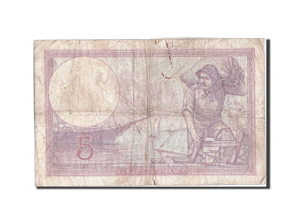 Banknote, France, 5 Francs, 5 F 1917-1940 ''Violet'', 1932, 1932-12-08