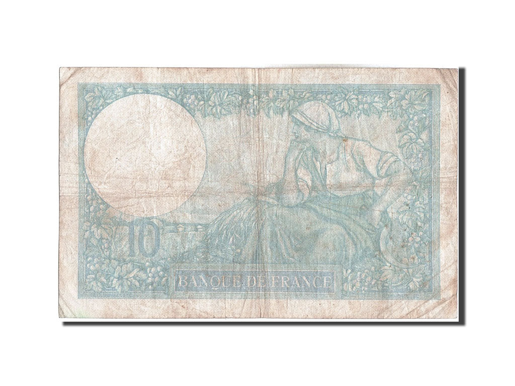 Banknot, Francja, 10 Francs, Minerve, 1940, 1940-11-14, VF(20-25), Fayette:7.20
