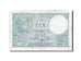 Biljet, Frankrijk, 10 Francs, 10 F 1916-1942 ''Minerve'', 1941, 1941-06-19, TB+