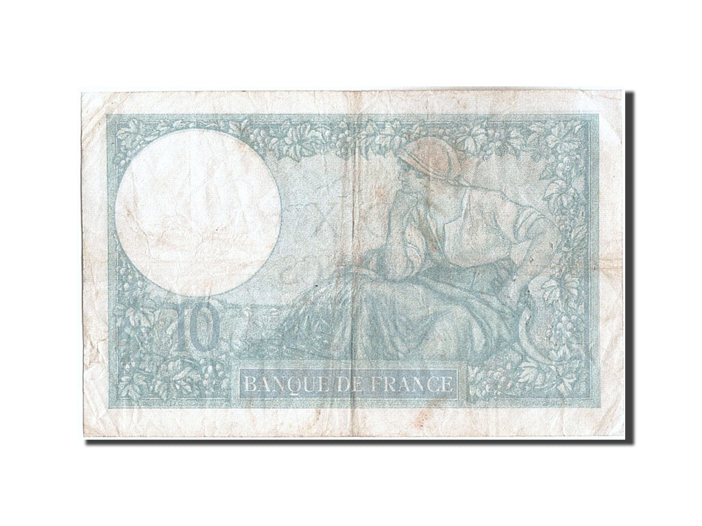 Geldschein, Frankreich, 10 Francs, 10 F 1916-1942 ''Minerve'', 1941, 1941-06-19